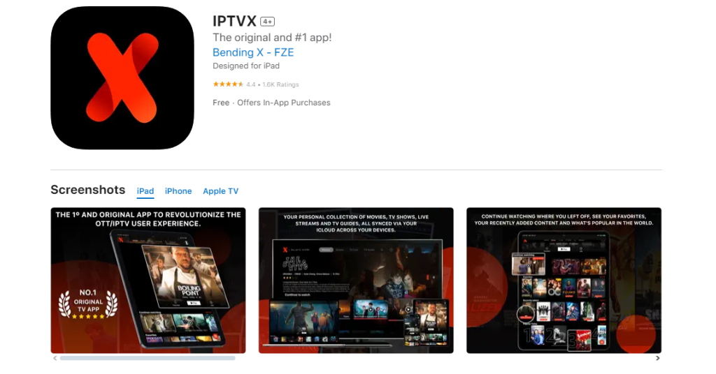 IPTV en iPhone y iPad