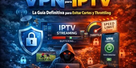 VPN para IPTV: La Guía Definitiva para Evitar Cortes y Throttling